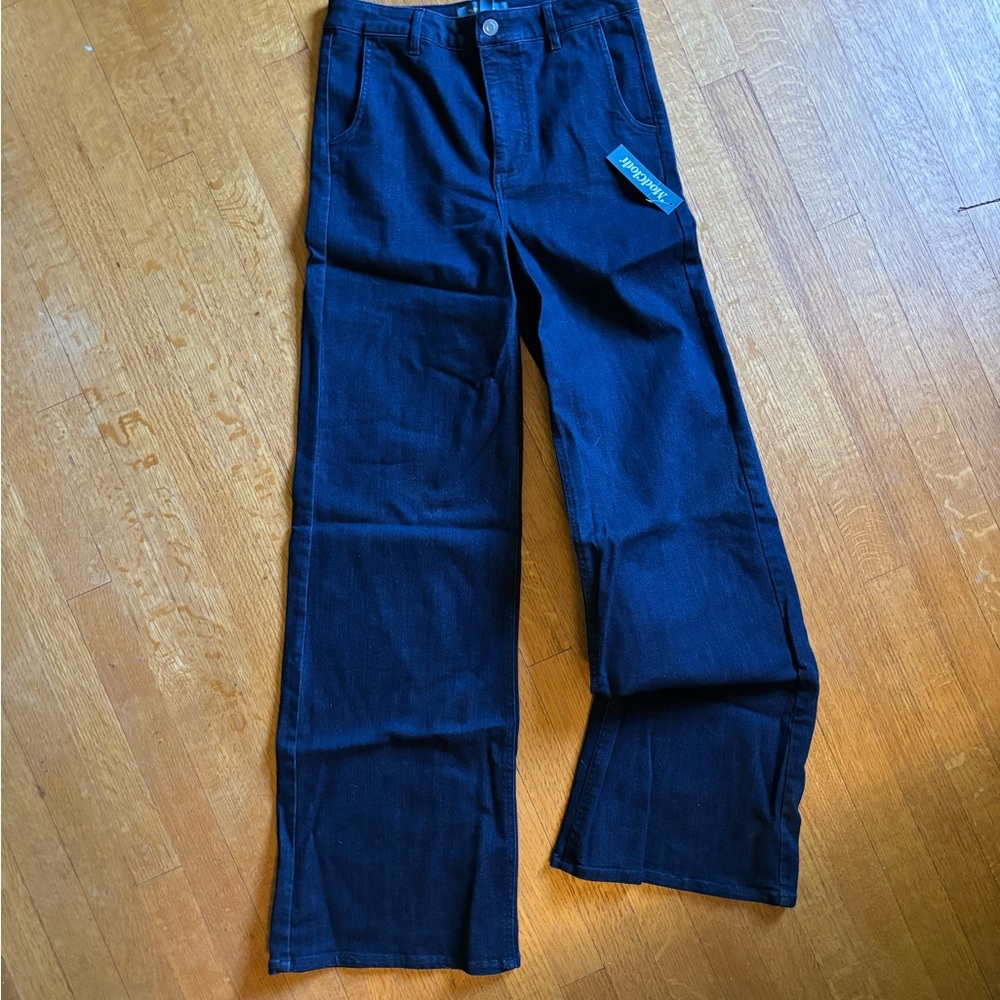 Modcloth Navy Wide-Leg Pants NWT
